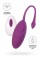 Фиолетовое силиконовое виброяйцо Purr