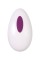 Фиолетовое силиконовое виброяйцо Purr
