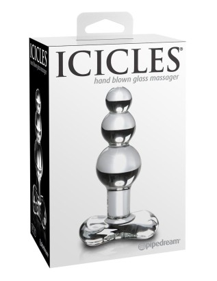 Анальный стимулятор Icicles № 47 - 10,7 см.