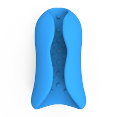 Голубой мастурбатор открытого типа Utopia Beads