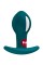 Зеленая анальная пробка B Ball Uno - 7,3 см.
