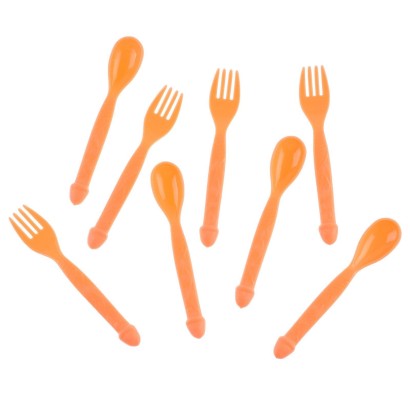 Набор пластиковых столовых приборов «Всё в твоих руках»