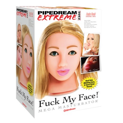 Голова-мастурбатор Fuck My Face Blonde