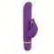 Фиолетовый вибратор ENTINCE LILIAN с клиторальным отростком