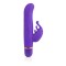 Фиолетовый вибратор ENTINCE LILIAN с клиторальным отростком