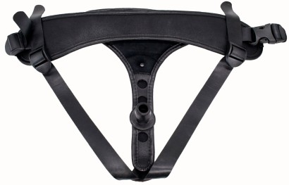 Кожаный пояс харнесс WOMAN LONG премиум класса с 3 насадками