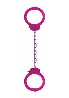 Розовые оковы на ноги Pleasure Legcuffs