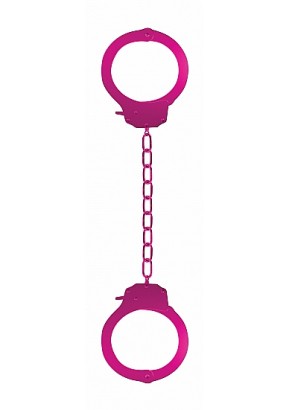 Розовые оковы на ноги Pleasure Legcuffs