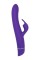 Фиолетовый вибратор OVO K6 с клиторальным стимулятором