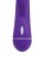 Фиолетовый вибратор OVO K6 с клиторальным стимулятором