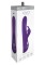 Фиолетовый вибратор OVO K6 с клиторальным стимулятором