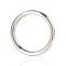 Стальное эрекционное кольцо STEEL COCK RING - 4.5 см.