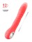 Коралловый вибратор Flox с возвратно-поступательными движениями - 21,5 см.