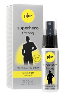 Спрей-пролонгатор длительного действия pjur SUPERHERO Strong Spray - 20 мл.