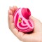 Розовый бесконтактный клиторальный стимулятор Romp Spin