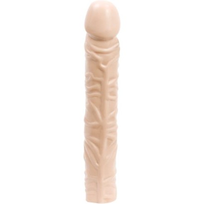 Анально-вагинальный фаллоимитатор с силагелем  - 24,5 см.