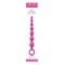 Розовая анальная цепочка Perles D Lux Long - 20,3 см.
