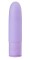 Сиреневый силиконовый мини-вибратор - 10 см.