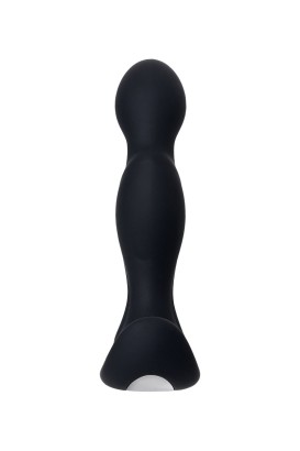 Черный вибромассажер простаты Vela - 12 см.
