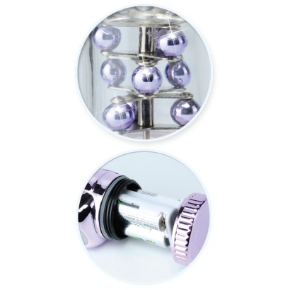 Вибратор хай-тек Fancy Rabbit Pearl - 25 см.