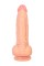 Телесный фаллоимитатор York - 20 см.