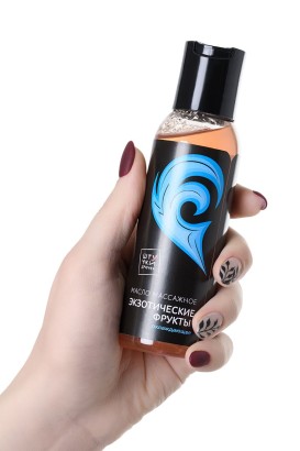 Охлаждающее массажное масло  Симфония любви  с ароматом экзотических фруктов - 100 мл.