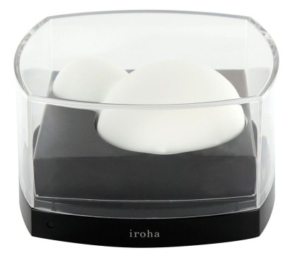 Белый вибромассажер для женщин IROHA YUKI 