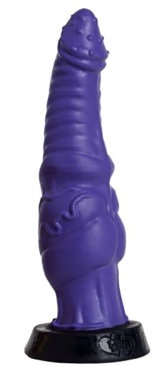Фиолетовый фаллоимитатор  Гиппогриф small  - 21 см.