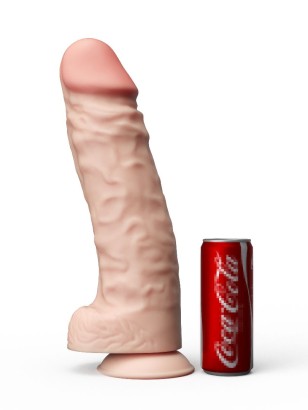 Фаллоимитатор-гигант HULIO GIGANTOFF - 42,5 см.