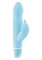 Голубой вибратор VIBE THERAPY FLIPPA - 14 см.