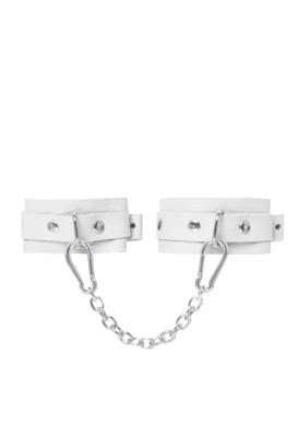 Белые мини-оковы со скруглёнными углами