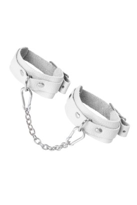 Белые мини-оковы со скруглёнными углами