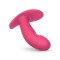 Розовый интерактивный вибромассажёр для ношения Ivy - 12,5 см.