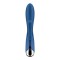 Синий вибратор-кролик с ротацией Spinning Rabbit 1 - 20 см.