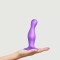 Фиолетовая насадка Strap-On-Me Dildo Plug Curvy size M