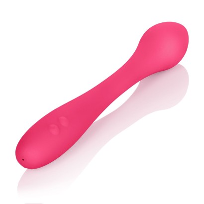 Красный перезаряжаемый вибратор Silhouette S10 - 16,5 см.