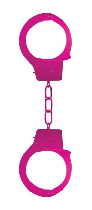Розовые наручники OUCH! Pink