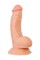 Телесный фаллоимитатор Rolo - 17 см.