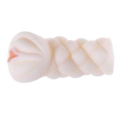 Рифленый мастурбатор-вагина