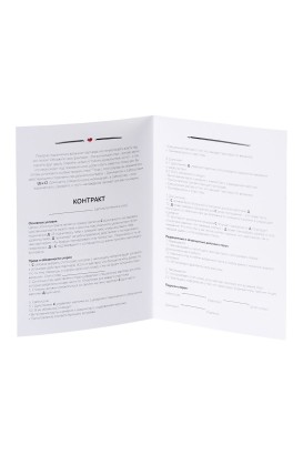 Фиолетовый набор БДСМ «Накажи меня нежно» с карточками