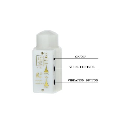 Телесный вибратор с ротацией и широким основанием - 21 см.