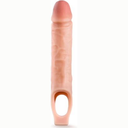 Телесная насадка на пенис 10 Inch Cock Sheath Extender - 25 см.