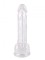 Белый перламутровый фаллоимитатор Mabe - 20,5 см.