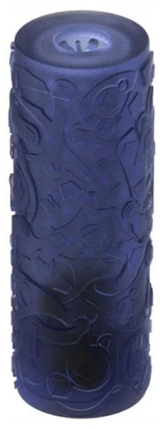 Синий мастурбатор с вибрацией Vertical Attack