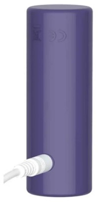 Синий мастурбатор с вибрацией Vertical Attack