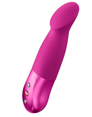 Лиловый вибратор-пульсатор Sundaze - 17,5 см.