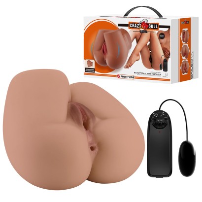 Мастурбатор-полуторс Bernace с вибрацией