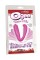 Розовый вибромассажер The O Gee