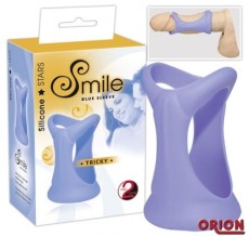 Голубая насадка для пениса Tricky 