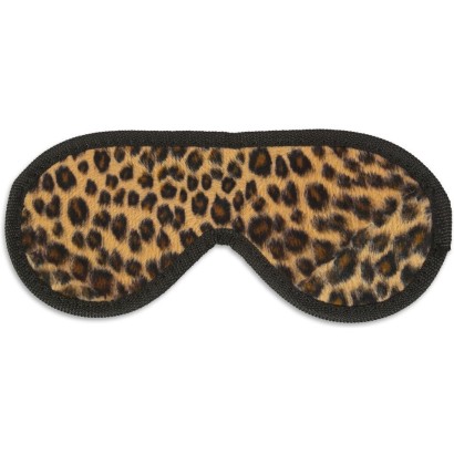 Закрытая маска леопардовой расцветки